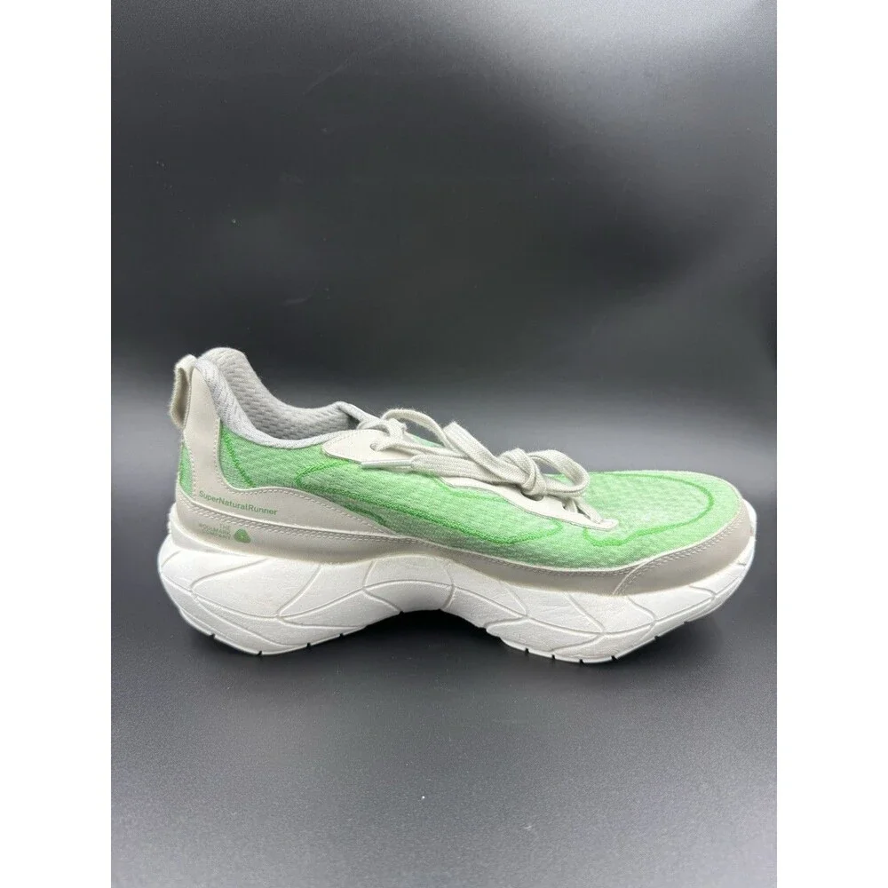 Circle Super Natural Runner Athletic Sneaker Women Sz 8 Green Lightweight Shoes